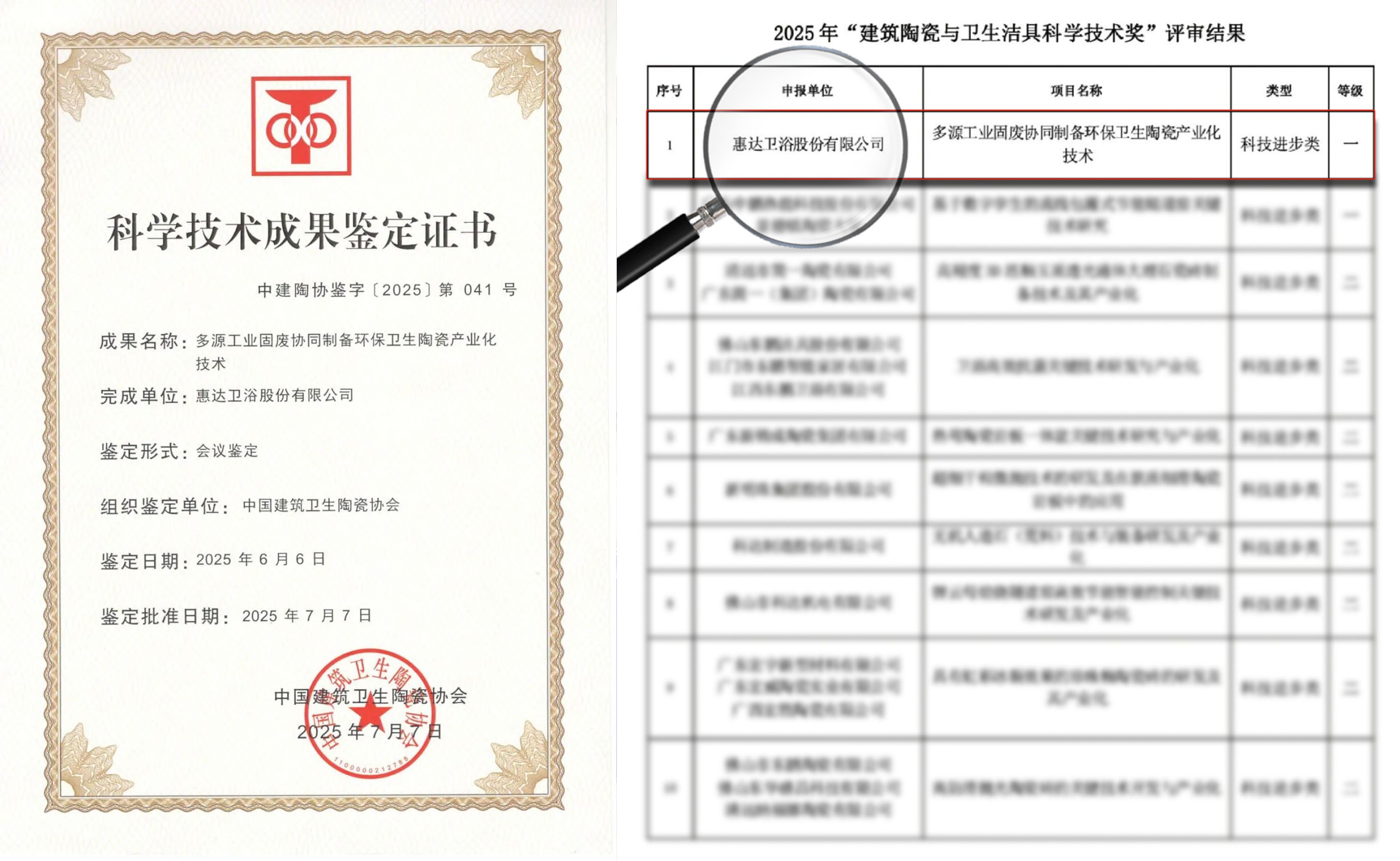 惠达卫浴荣获行业科技创新奖，以ESG与智造引领全球化布局